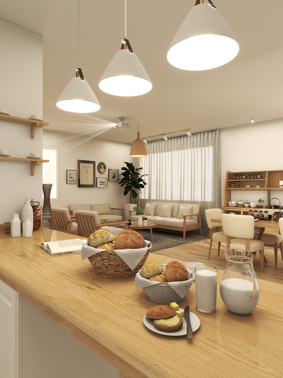 house, furniture, interior design
